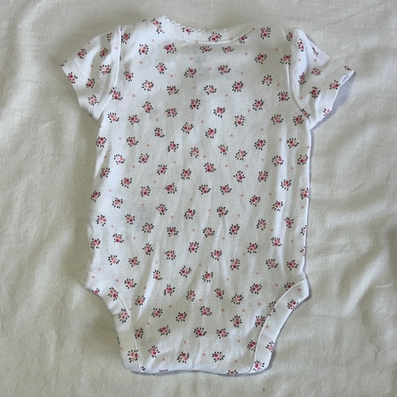 GAP - White and Blue 2 piece Matching Baby/Newborn Set - Picture 4 of 5